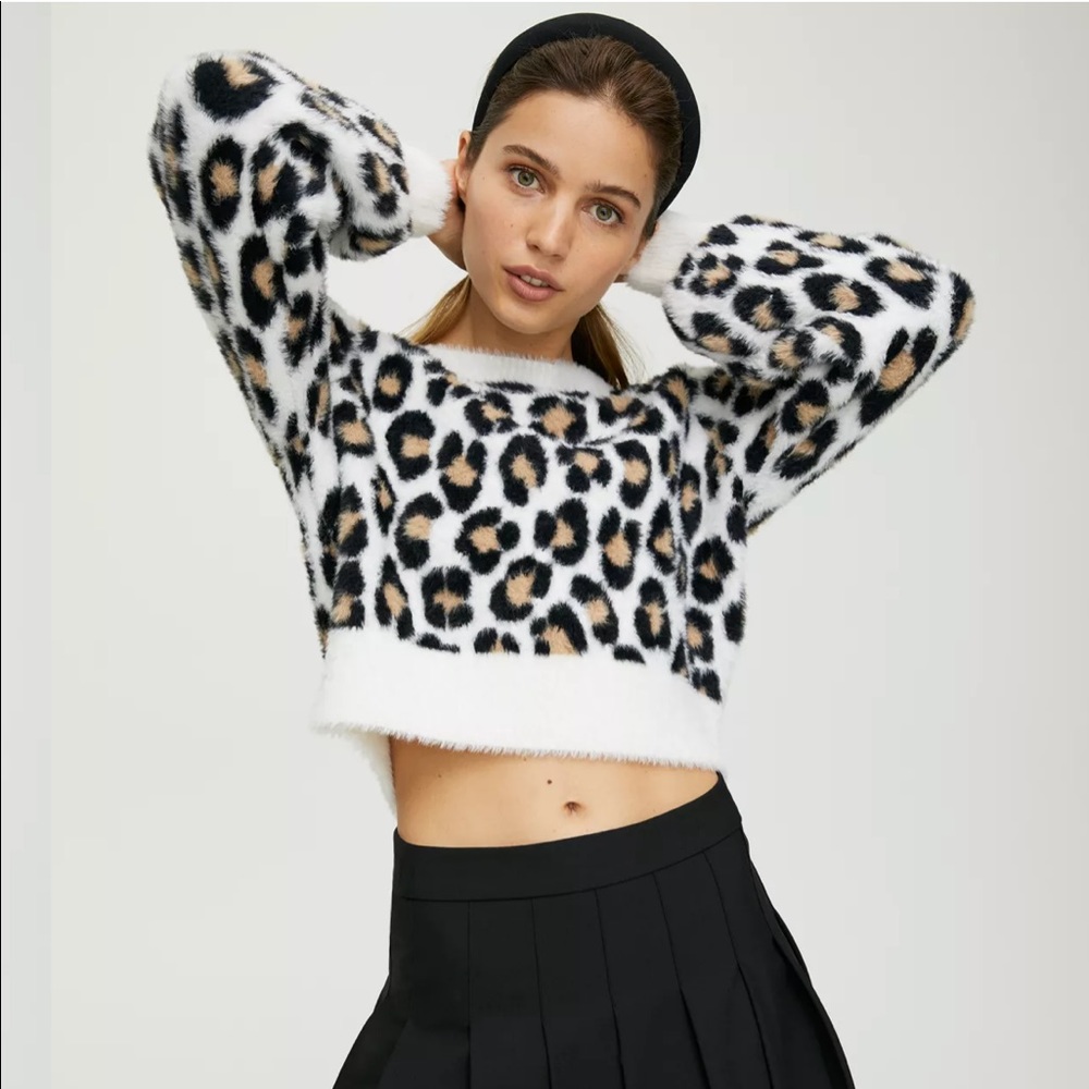 COPY - Sunday Best Kitten Sweater - size xs